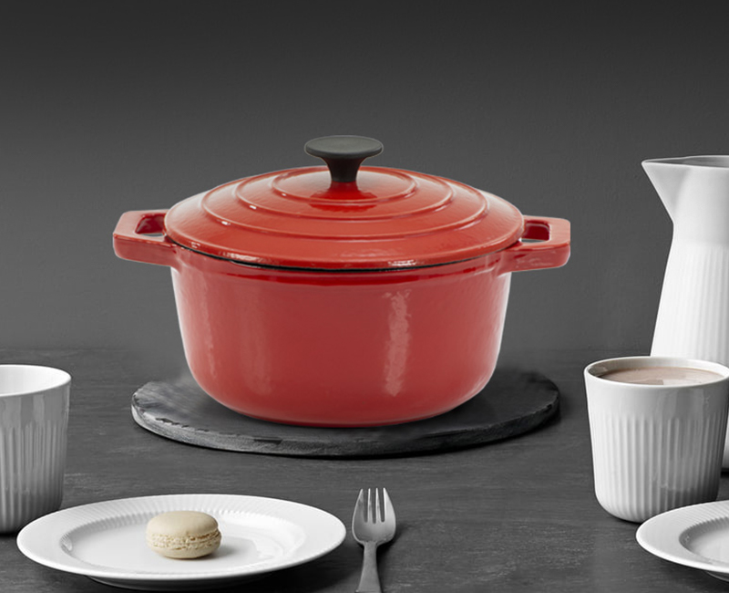 red pot
